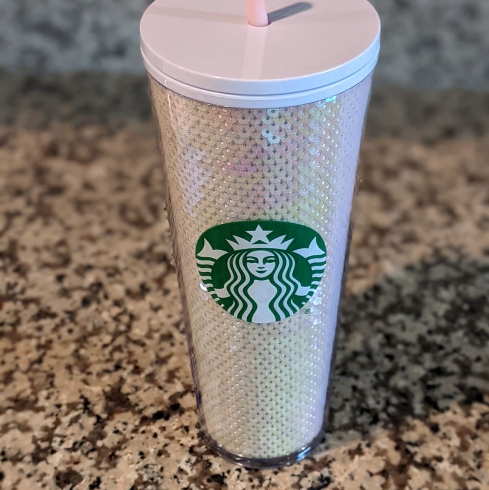 Starbucks Sequin Holiday 2020 Tumbler Valentines